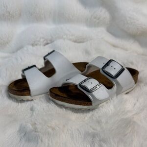 Birkenstock White Kids Sandals